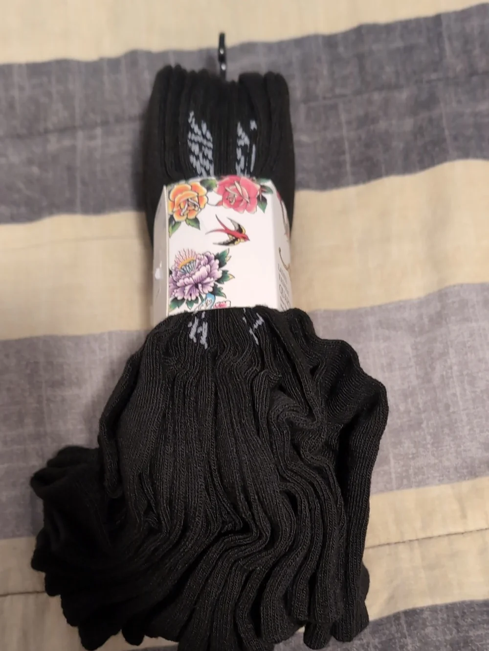 Ed Hardy Quarter Socks - 10 Pairs New